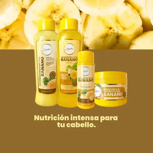 Kit Capilar Banano Anyeluz X4