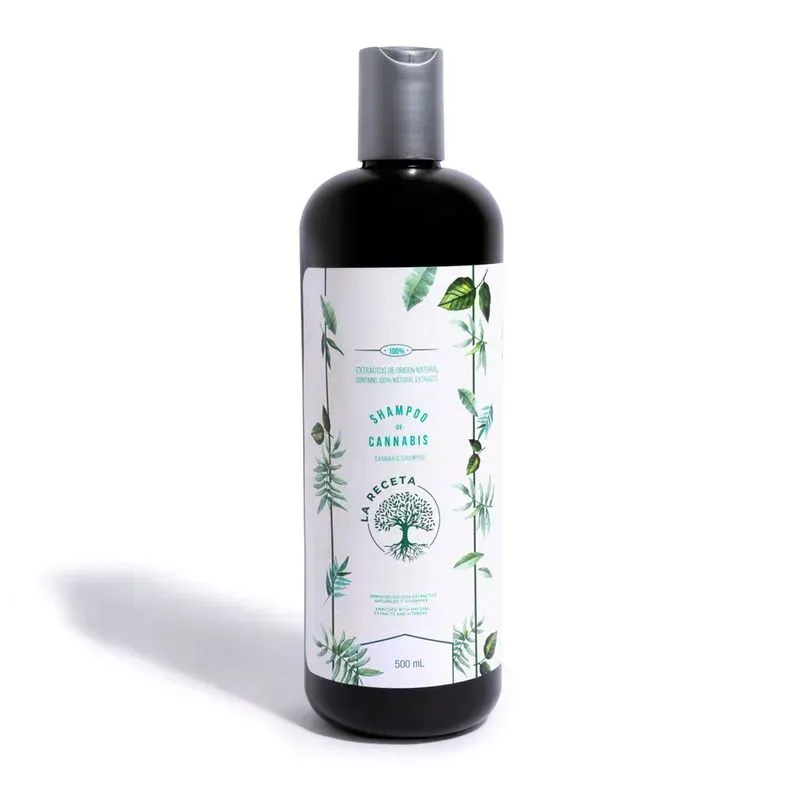 Shampoo de Romero Para Cabello Graso La Receta 500 ML