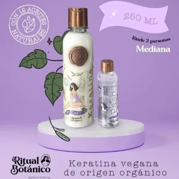 Kit Keratina 250 ml Ritual Botánico