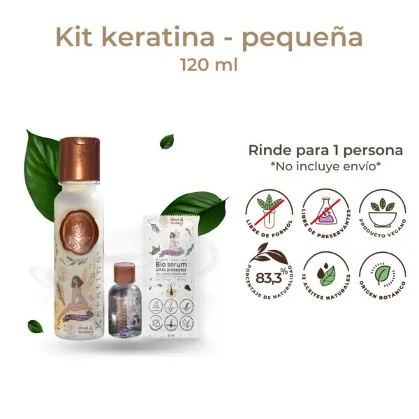 Kit Keratina 120 ml Ritual Botánico