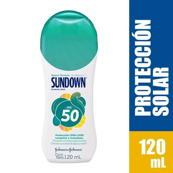 Protector Sundown Solar Playa Piscina Fps 50 - 120mL Botella