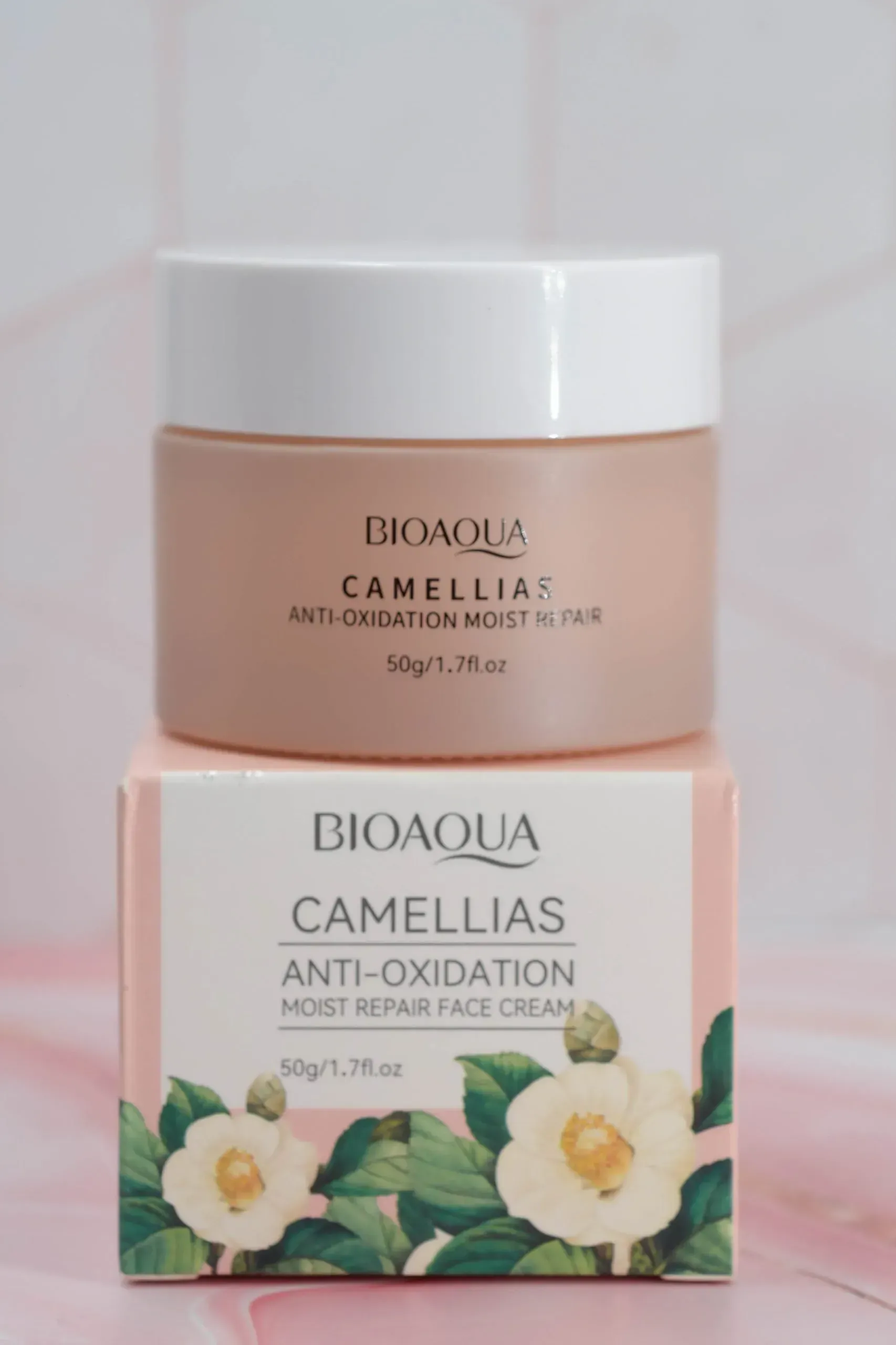 Crema Hidratante Antioxidante Camelias – Bioaqua