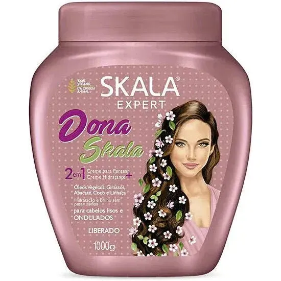 Crema Hidratante 2 En 1 Dona Skala X 1000 Gr - SKALA