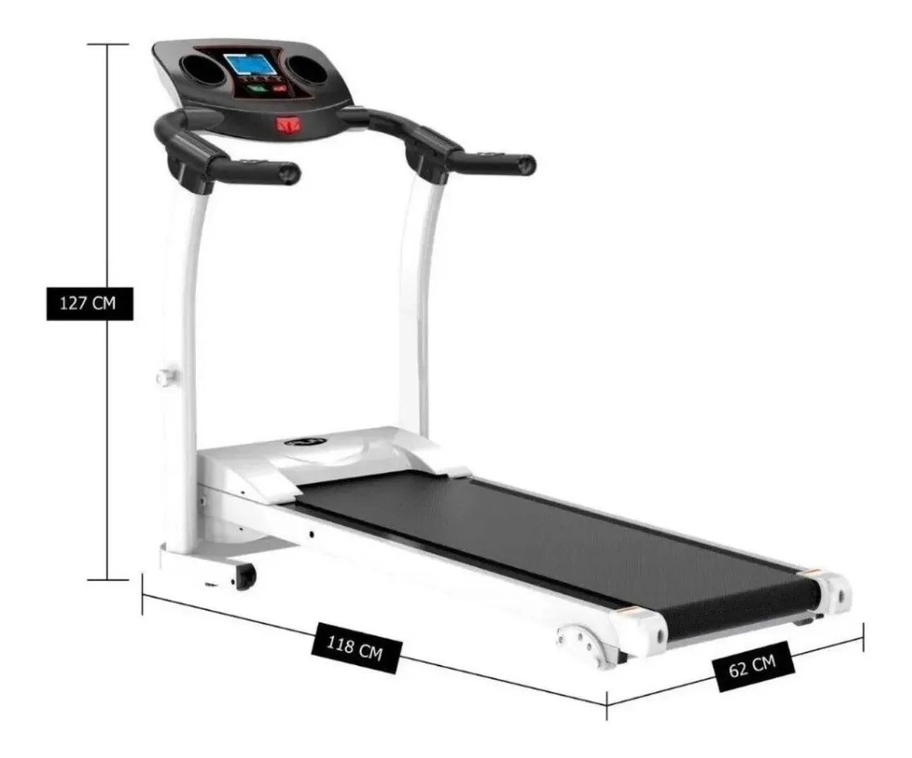 Maquina Caminadora Trotadora Eléctrica Fitness Cardio Plegable 