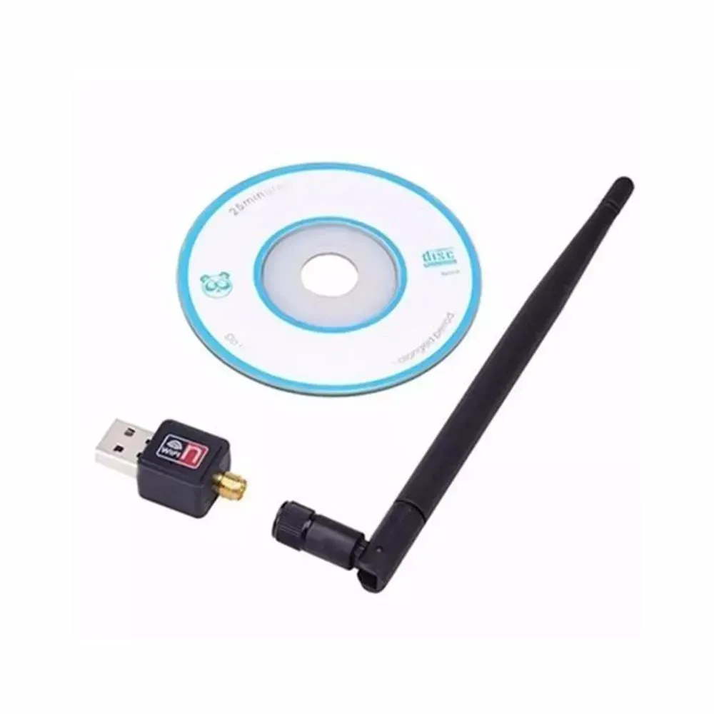 Adaptador Receptor Wifi Usb Inalambrico 150 Mbps Con Antena