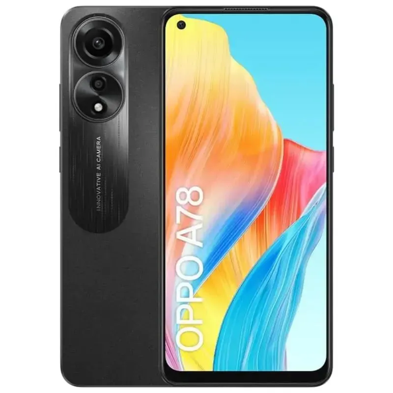 Celular Oppo A78 4G 256 GB Negro 8 GB RAM