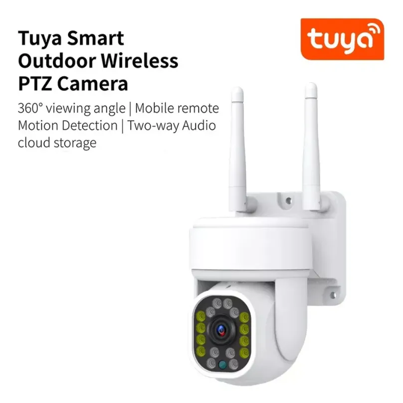 Camara De Seguridad Ptz Inalámbrica Para Exteriores Tuya