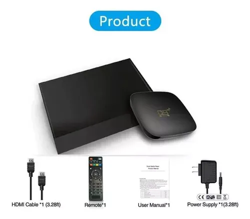 Tv Box Smart Tv Box D9, Wifi, 905 Núcleos, 4k Hd, 4 Gb 32gb