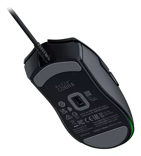 Mouse Razer Gamer Cobra Rgb Color Negro