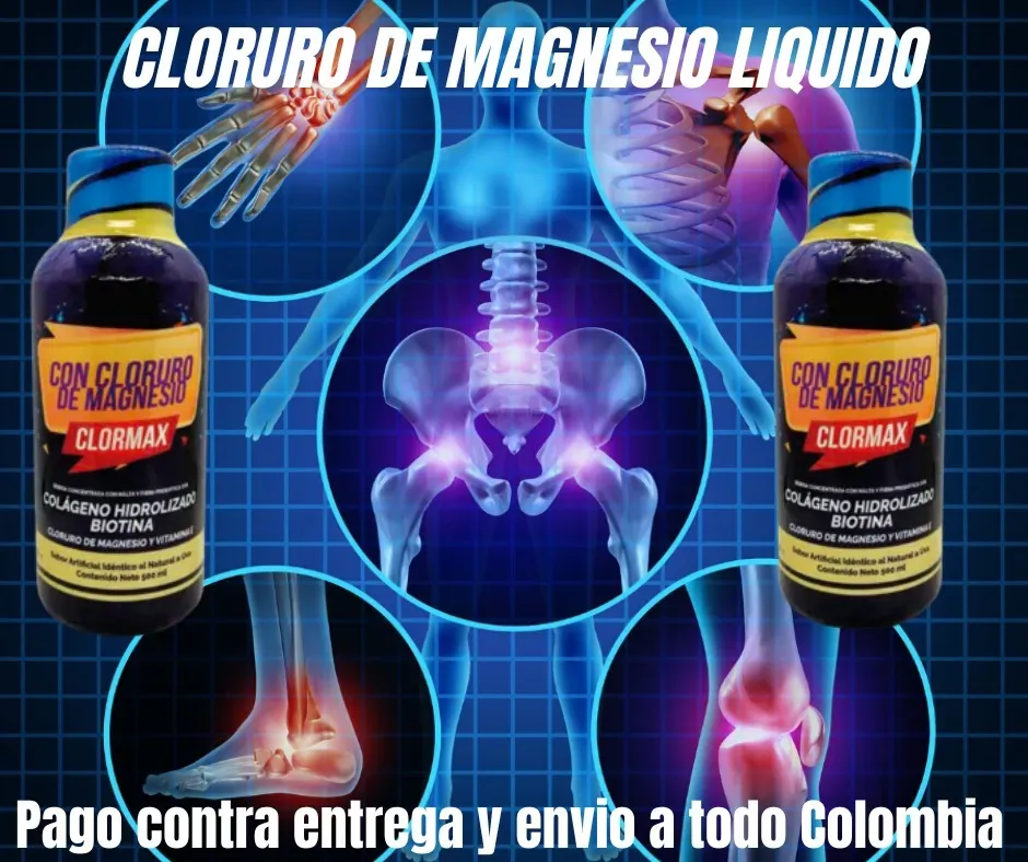 Cloruro De Magnesio Líquido CLORMAX x 500 ml