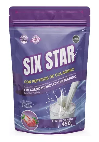 Colágeno Hidrolizado Marino SIX STAR x 450 g