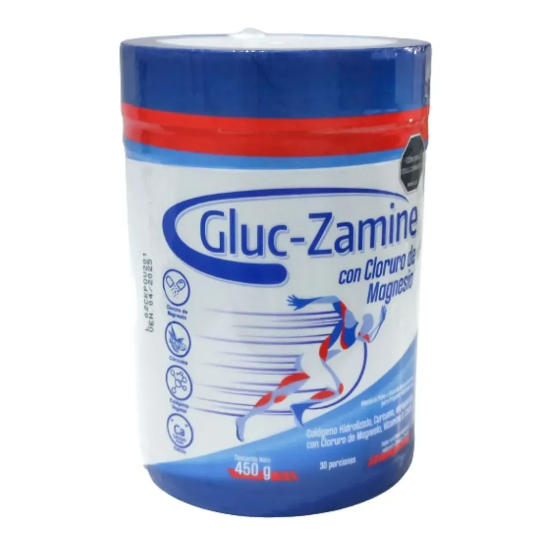 Gluc-Zamine Con Cloruro De Magnesio X 450 g