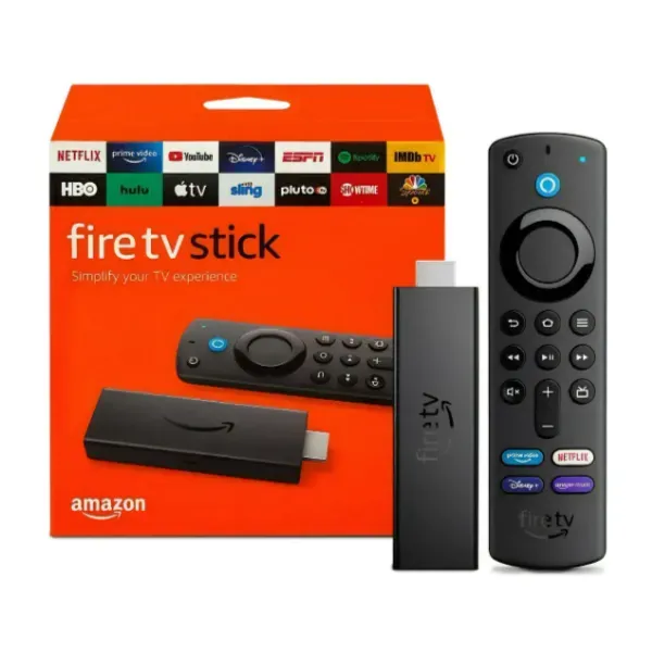 Amazon Fire Tv Stick 3ra Generación Color Negro Tipo de control remoto De voz