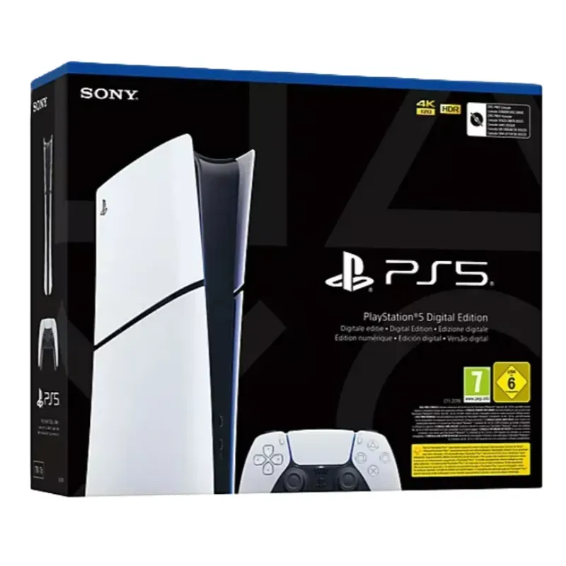 Sony PlayStation Ps5 5 Slim 1tb Digital Color Blanco 