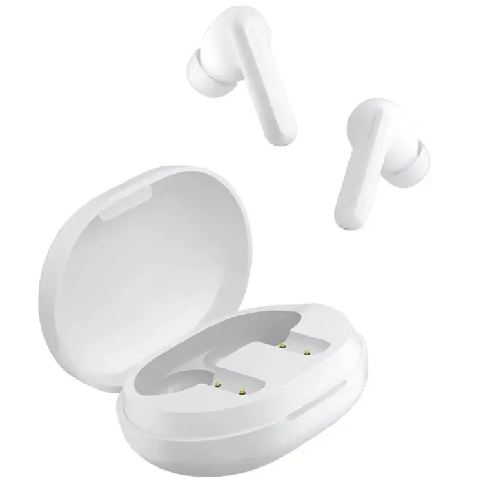 Audífonos In Ear Gamer Inalámbricos Haylou GT Series GT7 Colo Blanco Con Luz LED