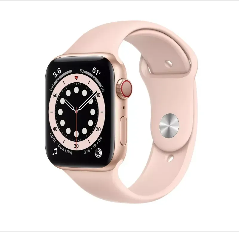 Apple Watch Nike Serie 4 (GPS + Celular) 40mm Banda Deportiva Color Rosa