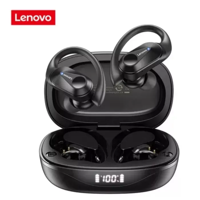 Audífonos Lenovo Livepods Lp75 Bluetooth Color Negro