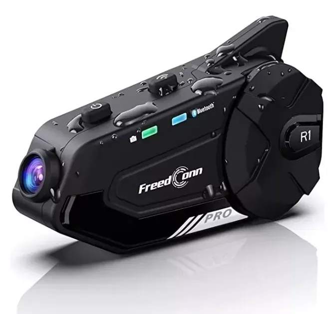 Intercomunicador R1 Pro Freedconn+Camara+Wifi Resistente