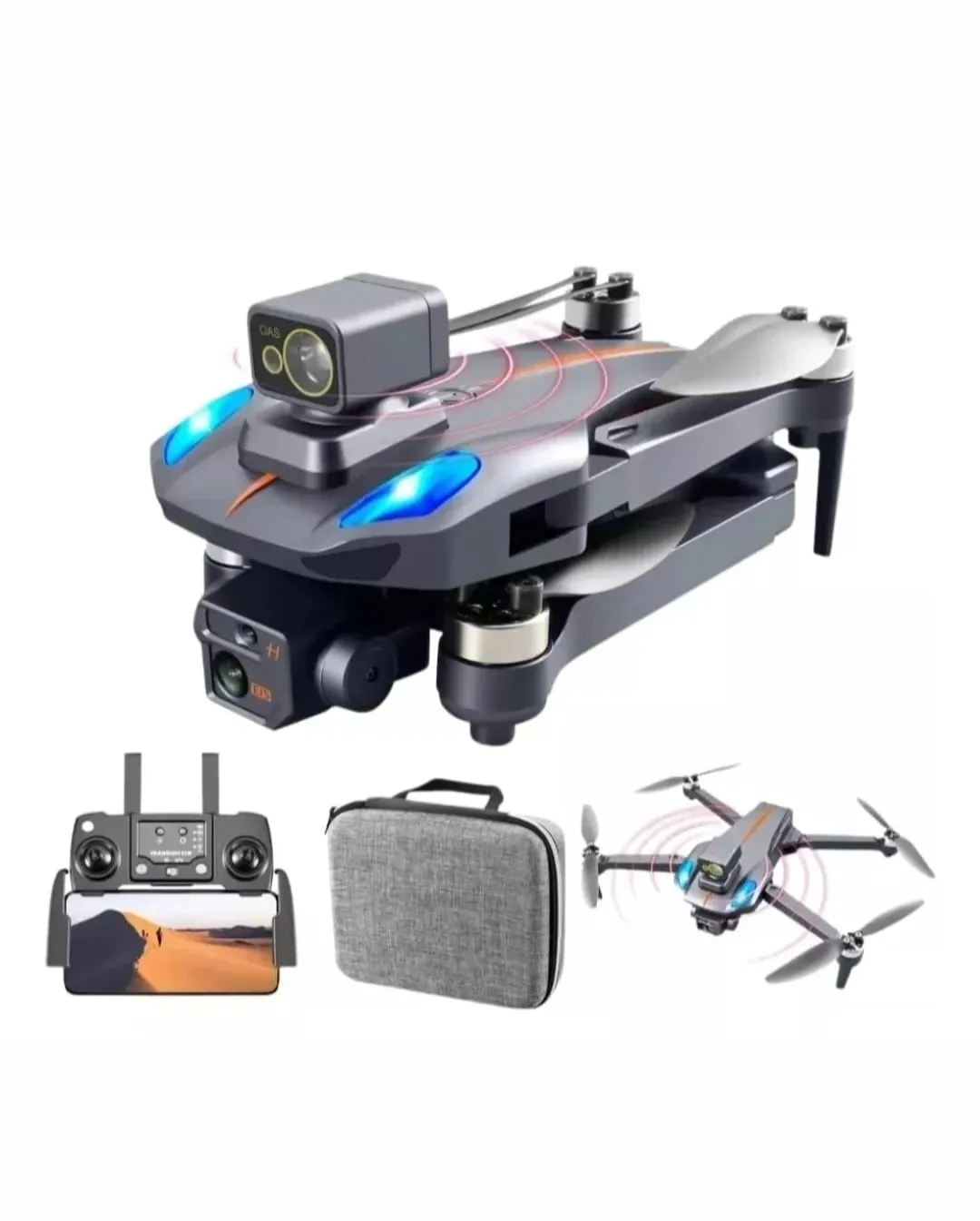 Dron K911 Max Gps 8k Profesional Para Evitar Obstáculos