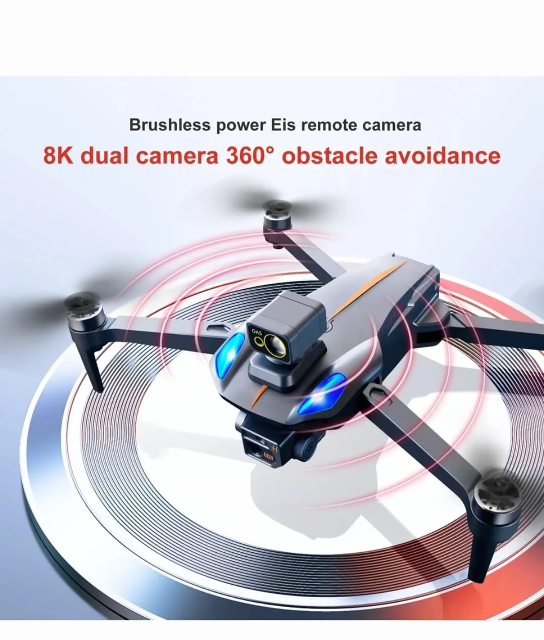 Dron K911 Max Gps 8k Profesional Para Evitar Obstáculos