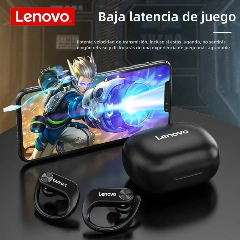 Audífonos Lenovo Gamer LP7 Color Negro