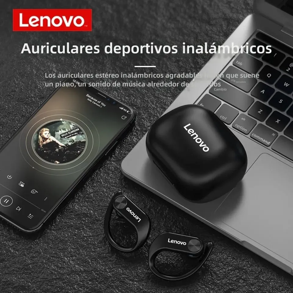 Audífonos Lenovo Gamer LP7 Color Negro