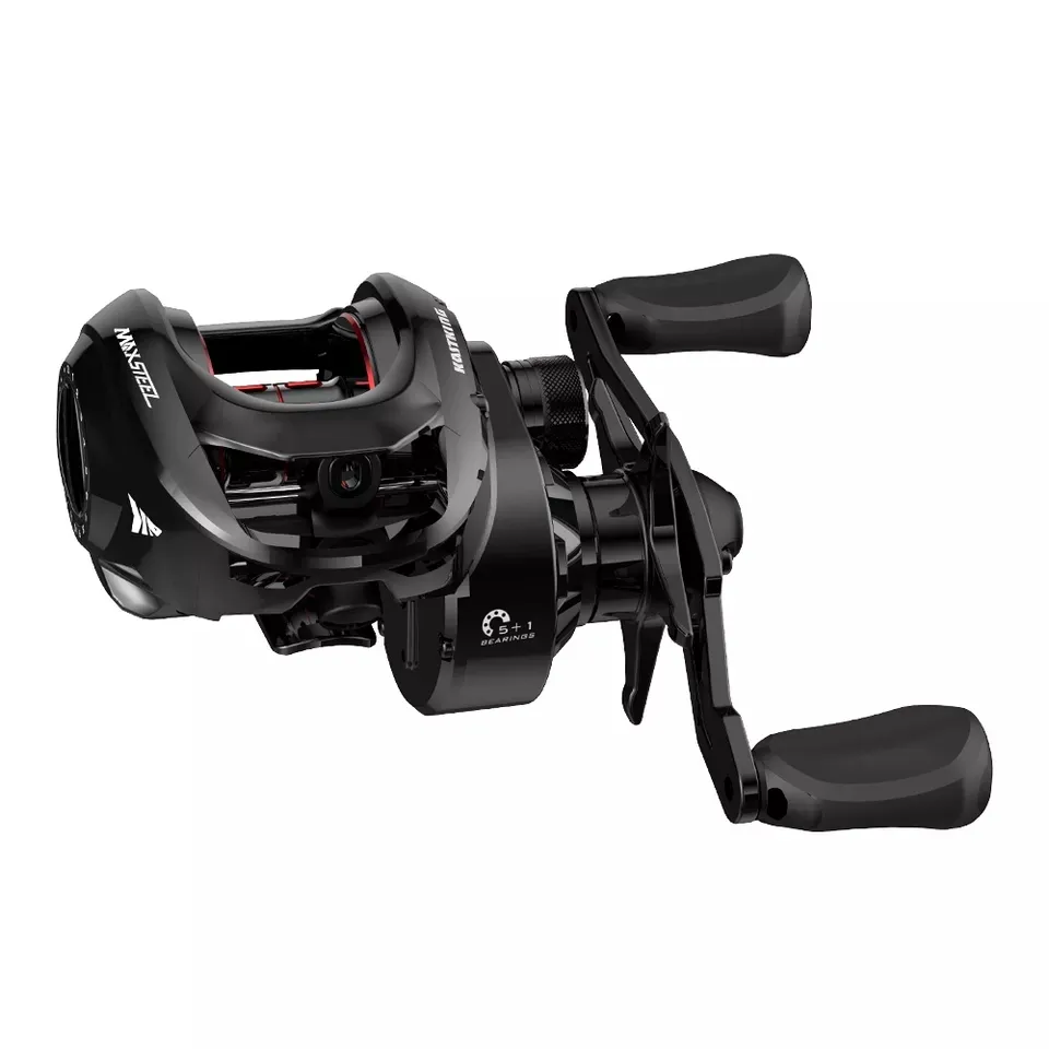 Carrete Casting Kastking Max Steel - 16 Lbs Drag Man Izq