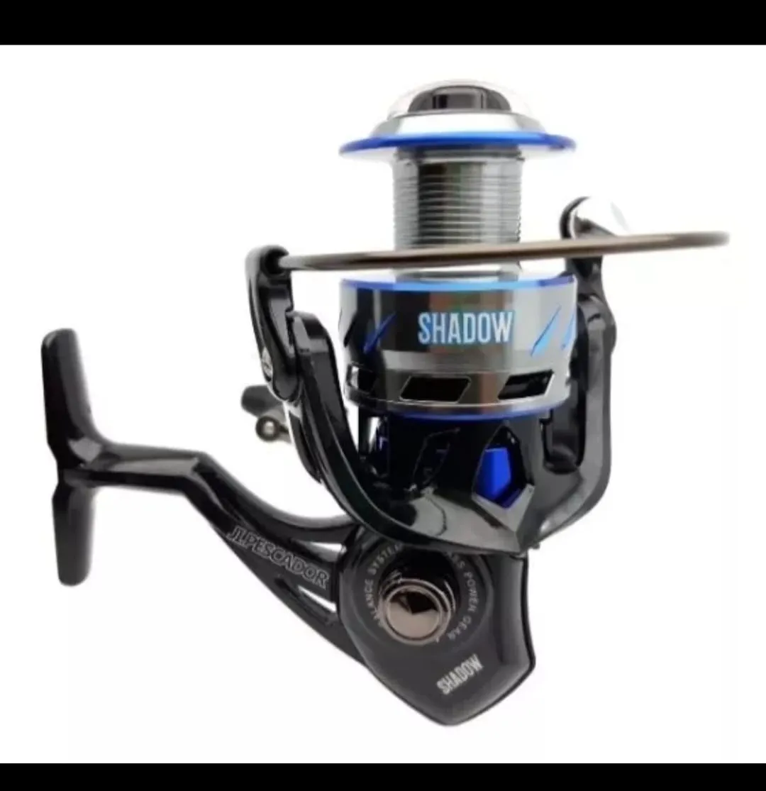 Carrete Spinning Rapala Shadow 4000. Ideal Para Pesca Pesad