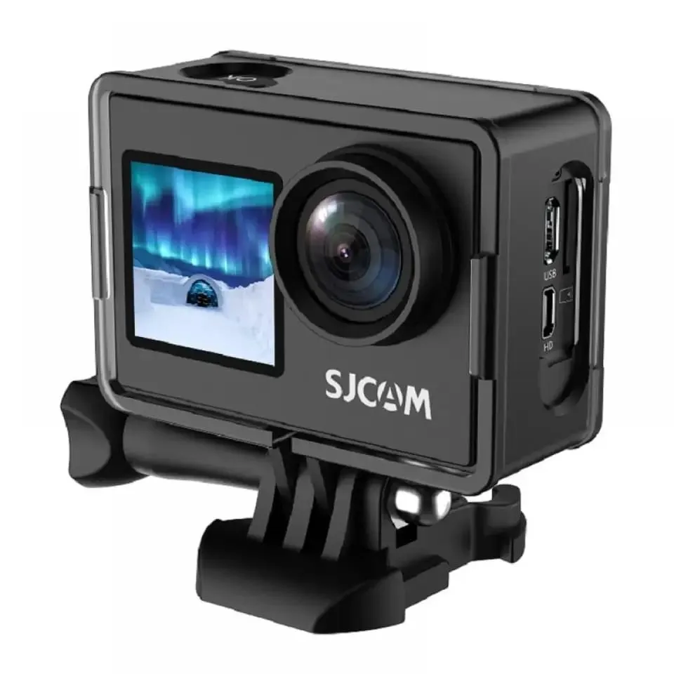 Camara De Accion Deportiva Sj4000 Dual Screen