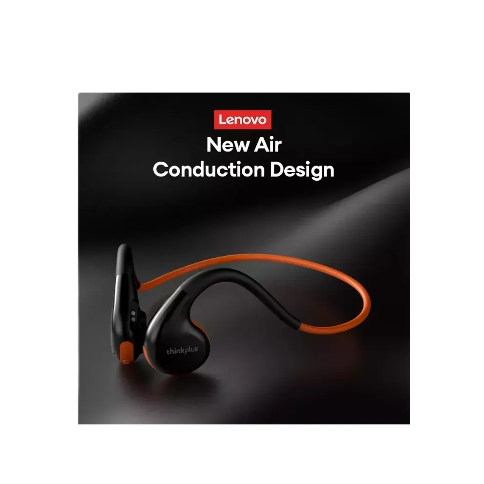 Audífonos Conducción Ósea Lenovo Thinkplus X7 Color Negro