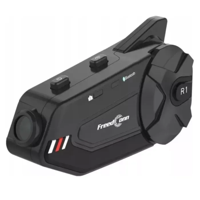 Intercomunicador Con Cámara Para Casco FreedConn R1 Plus