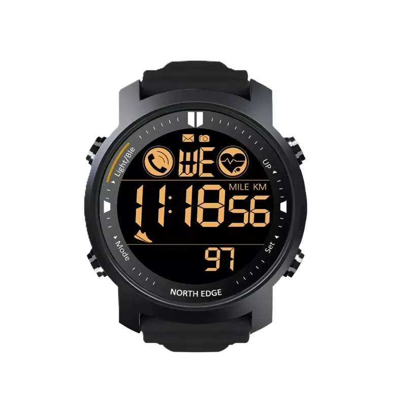 Reloj Inteligente Laker Sport Original North Edge Color Negro