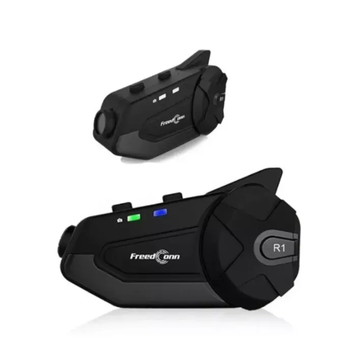 Intercomunicador Con Cámara Para Casco FreedConn R1 Plus