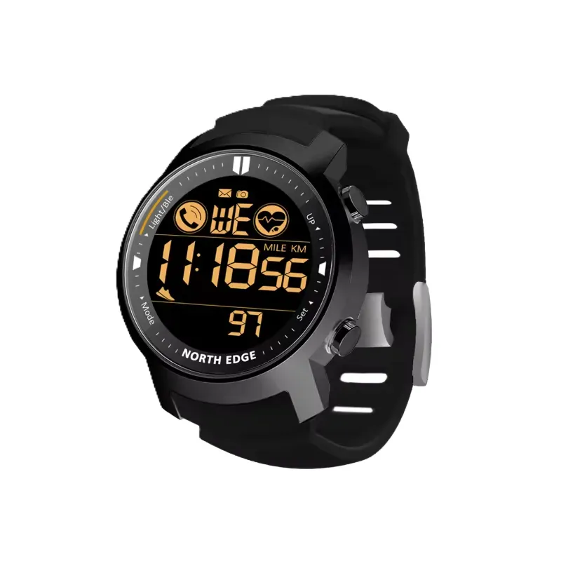 Reloj Inteligente Laker Sport Original North Edge Color Negro