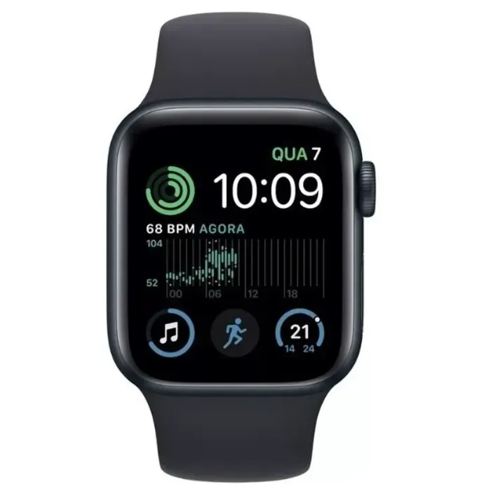 Apple Watch SE GPS Color Media Noche 40 mm 