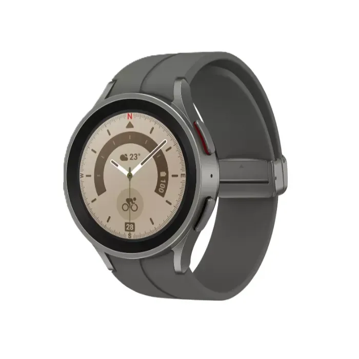 Reloj Inteligente Samsung Galaxy Watch 5 Pro 45mm Color Gris Titanio