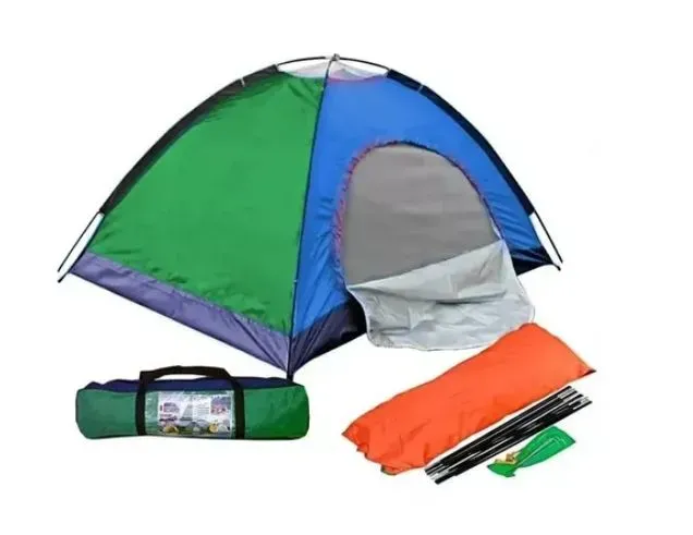 Carpa Para Acampar Glamping Armable Para 4 Personas 2mts X 1.40