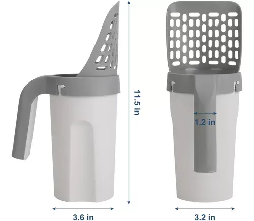 Pala Recogedora Arena Para Gatos Limpieza Eficiente Rapida