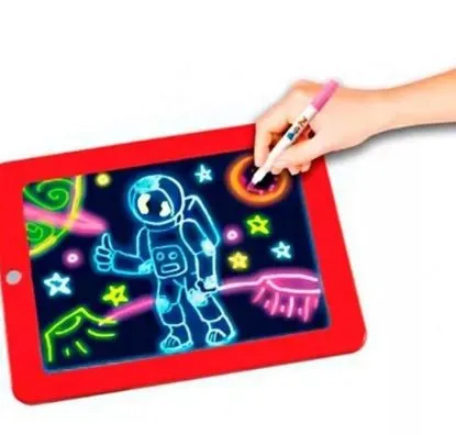 Tablero Mágico Magic Pad Marcadores Y Guias Variadas