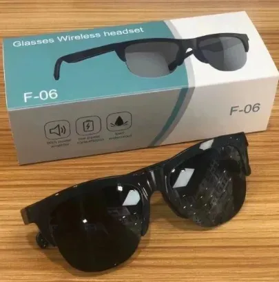 Gafas Con Auricular Inalámbrico F06