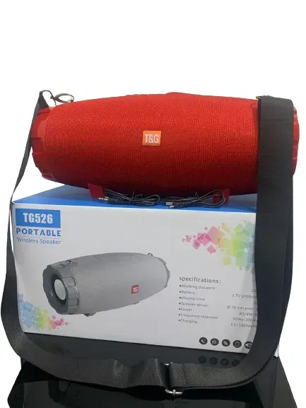 Parlante Bluetooth-Radio Fm TG526 Rojo