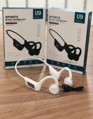 Auriculares De Conducción Osea U9 Blanco