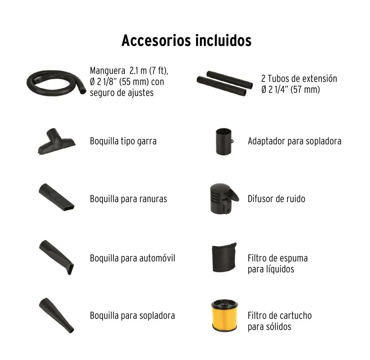 Aspiradora/ Sopladora Plásticas  Sólidos Y Líquidos Capacidad 45 Litros Truper