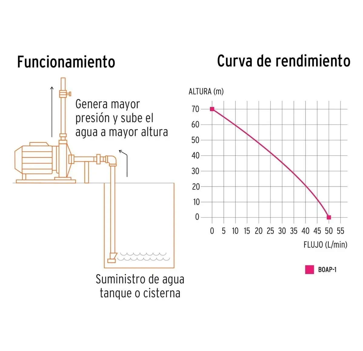 Motobomba Bomba De Agua Periférica Eléctrica 1 Hp Truper Expert