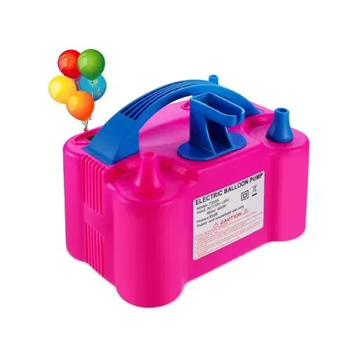 Inflador De Globos Electrico Doble