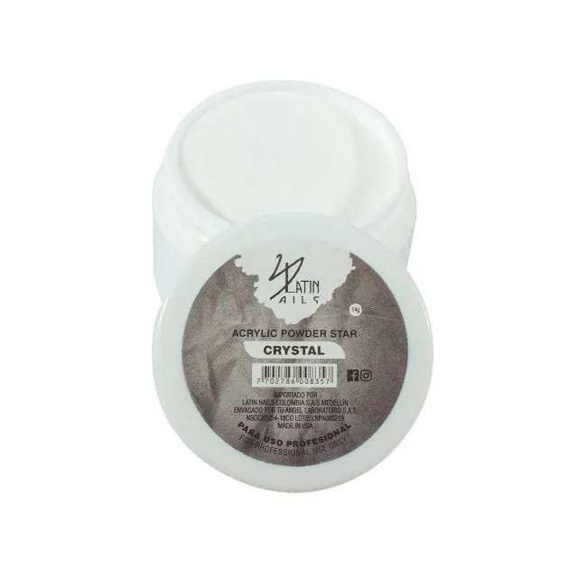 Polvo Acrilico Rose Crystal Acrylyc Powder 14gr - Latin Nails