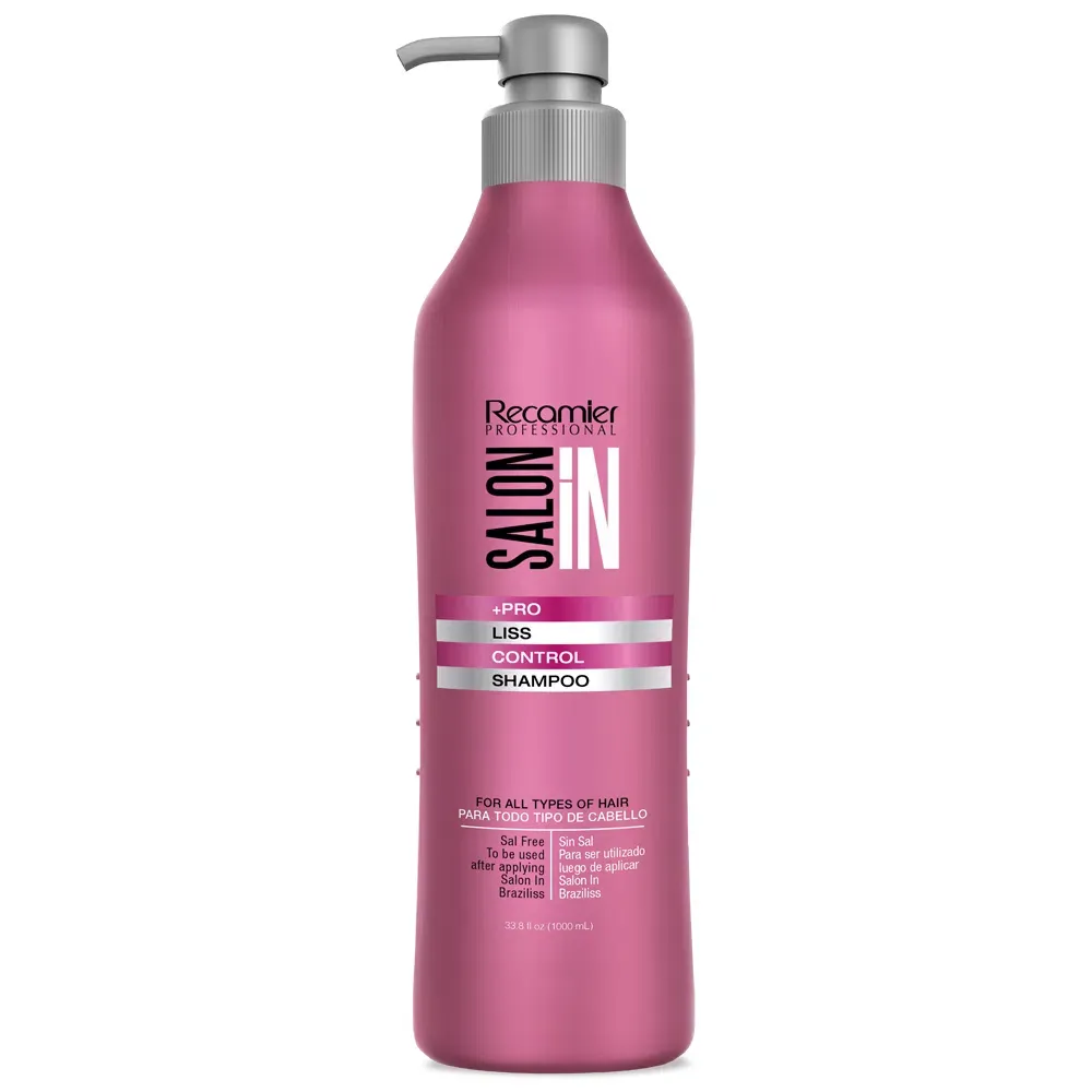 Shampoo Liss Control Salon In Recamier X1000 Ml Sin Sal