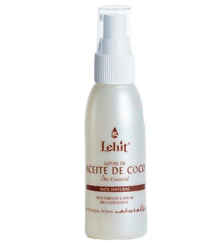 Gotas Con Aceite De Coco Tratamiento Capilar Para Puntas Abiertas - X60Ml Lehit