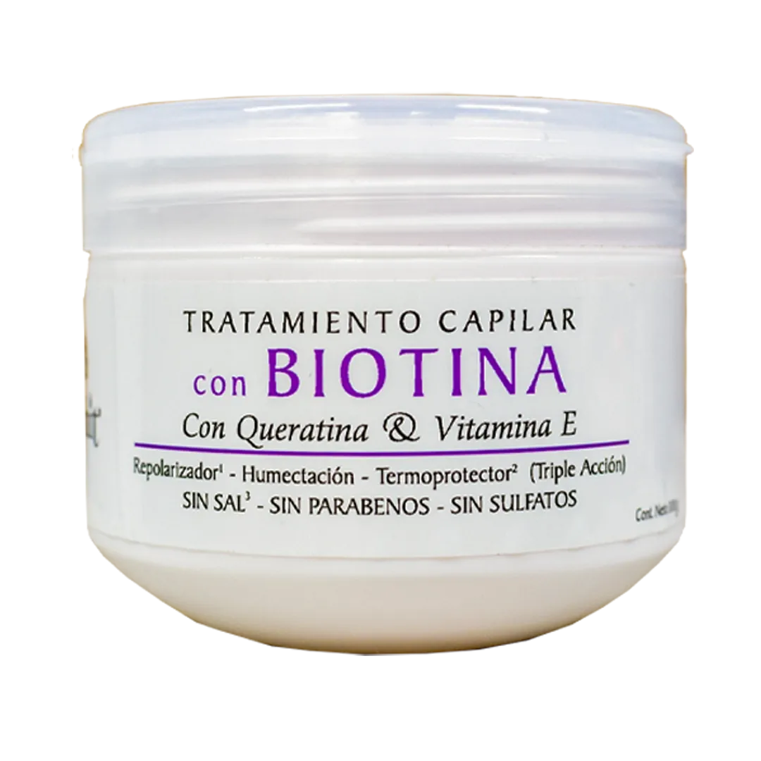 Tratamiento Ultra Biotina Con Queratina & Vitamina E - X300gr Lehit