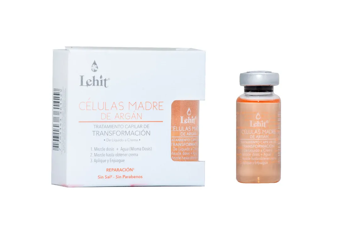 Tratamiento Capilar De Transformación De Liquido A Crema Celulas Madre De Argan X3 - Lehit